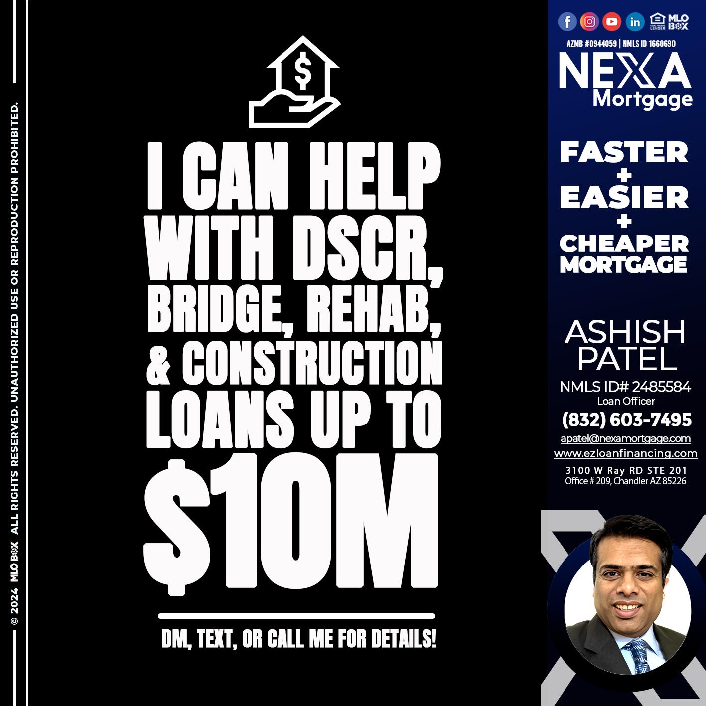 I CAN HELP - Ashish Patel -Loan Officer
