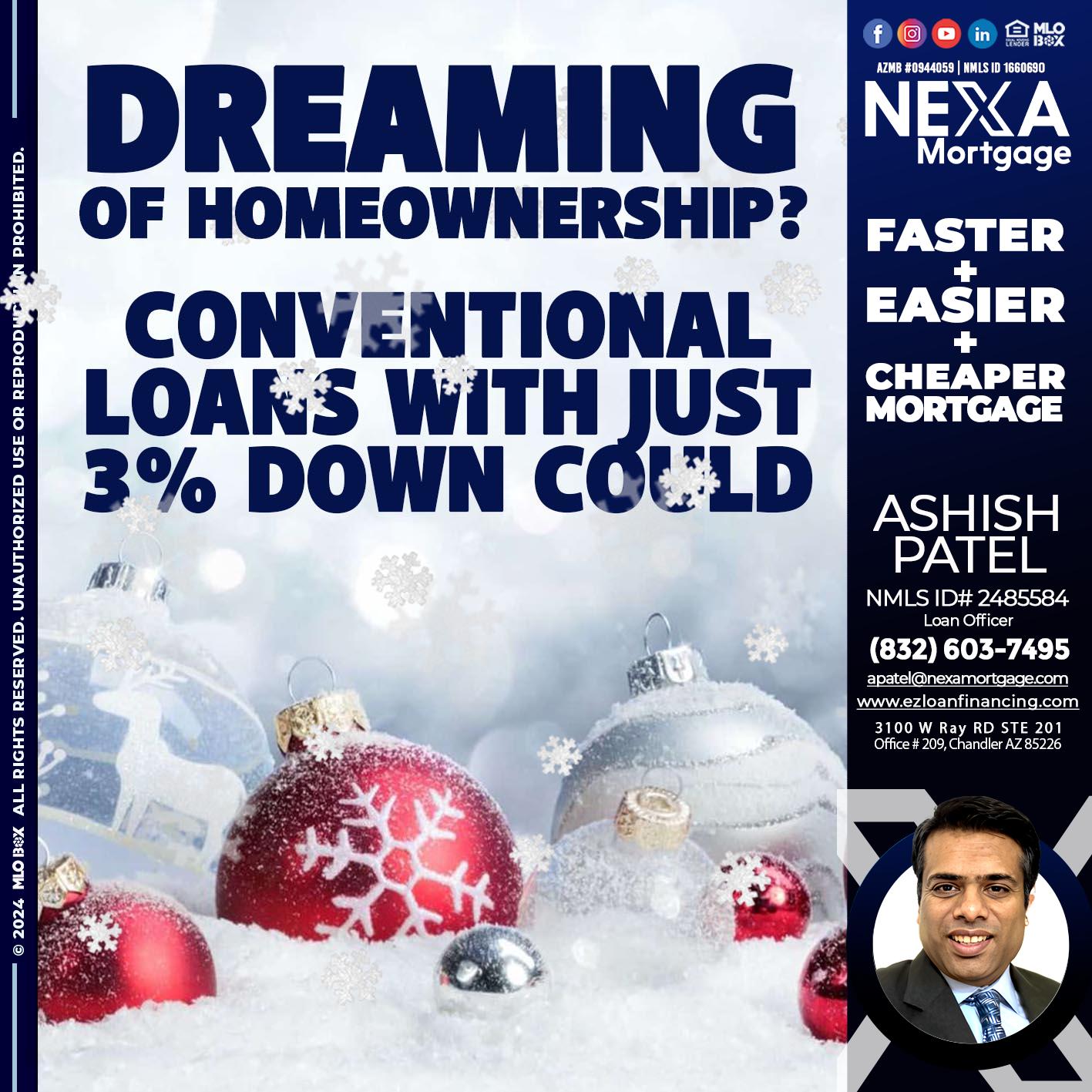 dreaming - Ashish Patel -Loan Officer