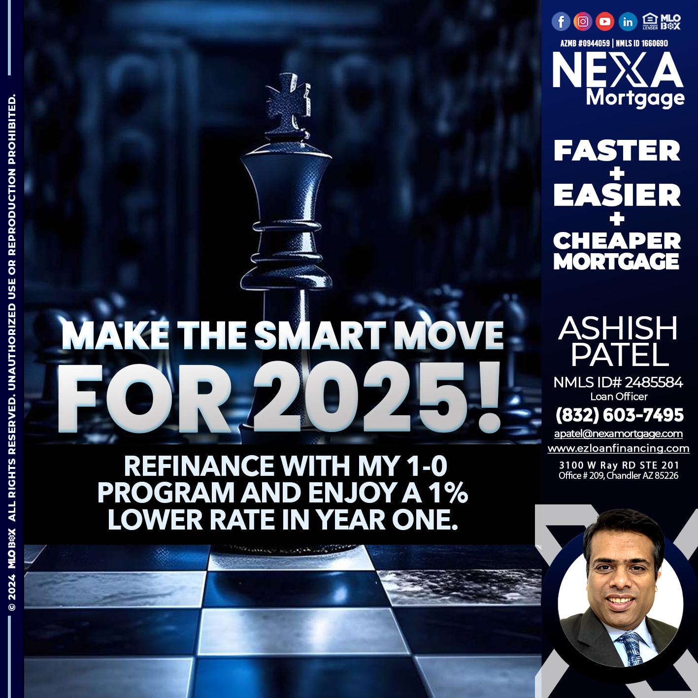 MAKE THE SMART MOVE - Ashish Patel -Loan Officer