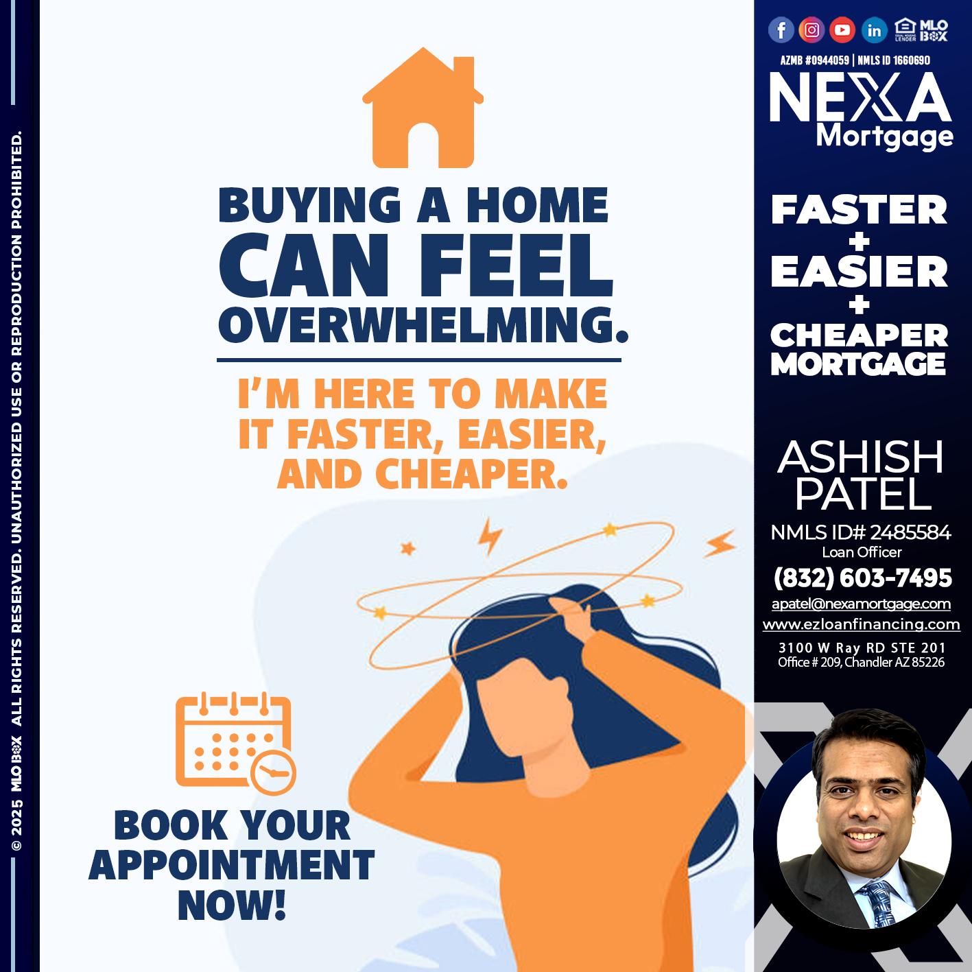 BUYING A HOME - Ashish Patel -Loan Officer