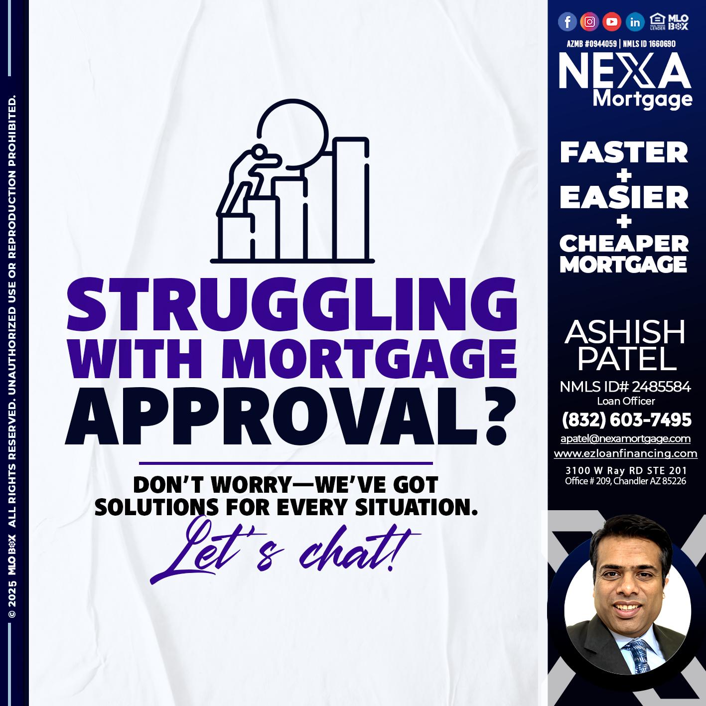 STRUGLING - Ashish Patel -Loan Officer