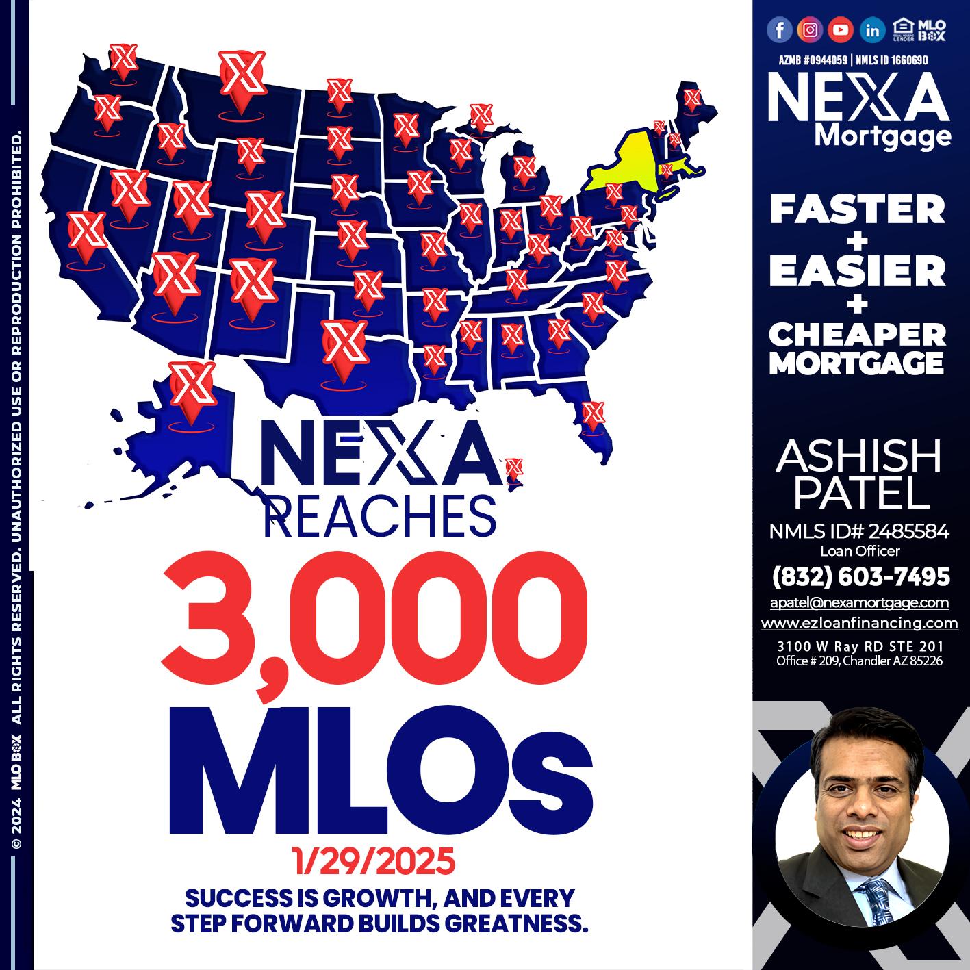 3,000 MLOs - Ashish Patel -Loan Officer