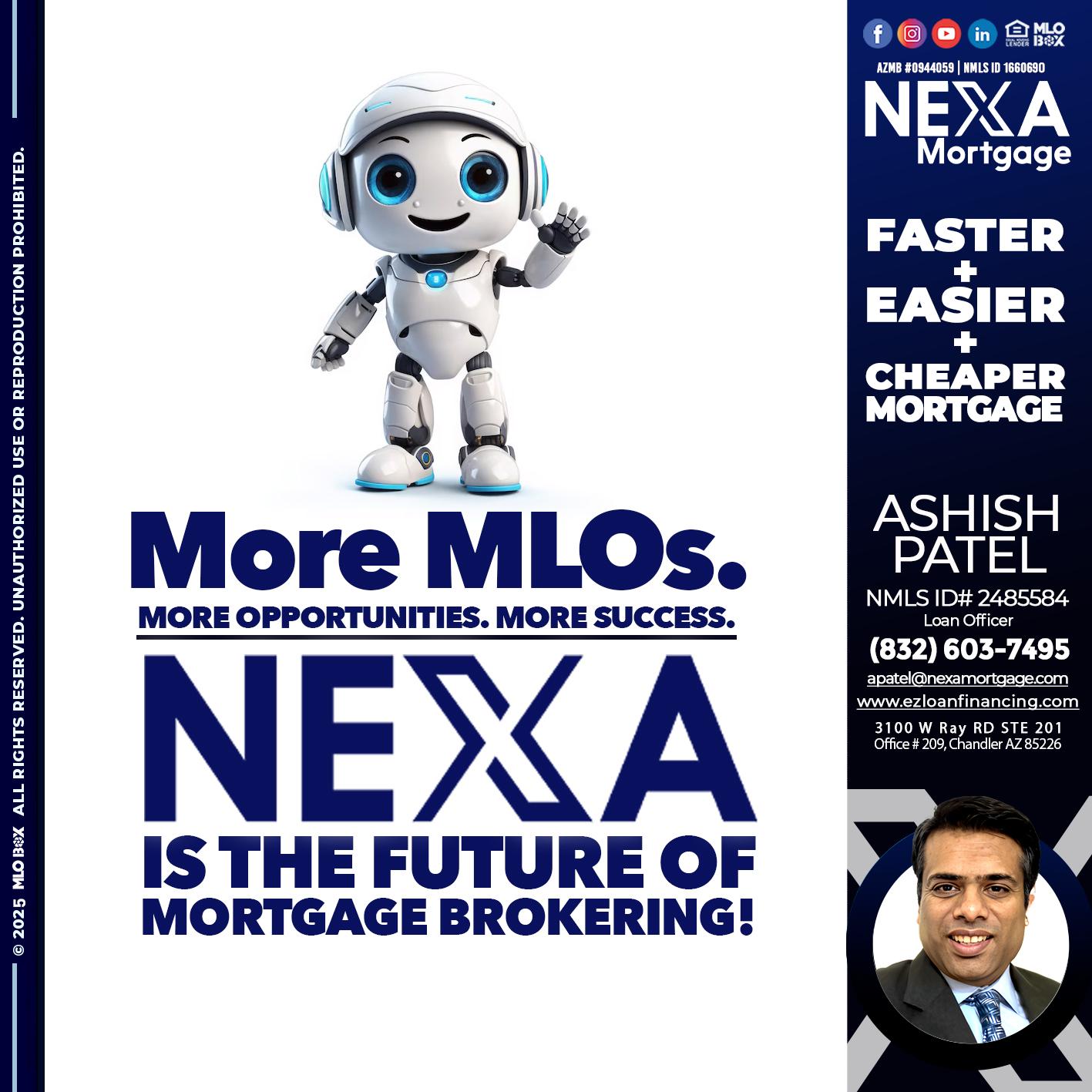 NEXA FUTURE - Ashish Patel -Loan Officer