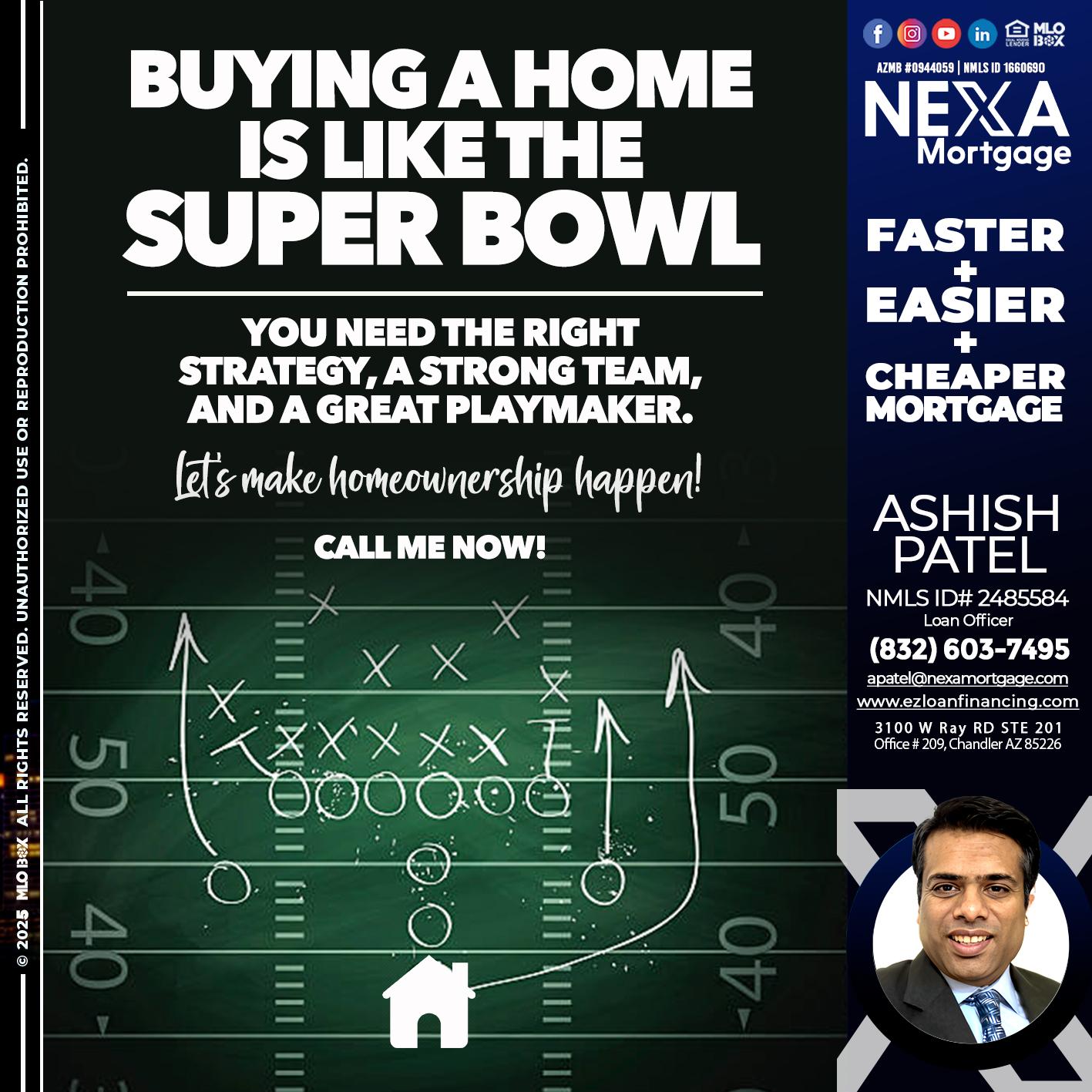 BUYING A HOME - Ashish Patel -Loan Officer