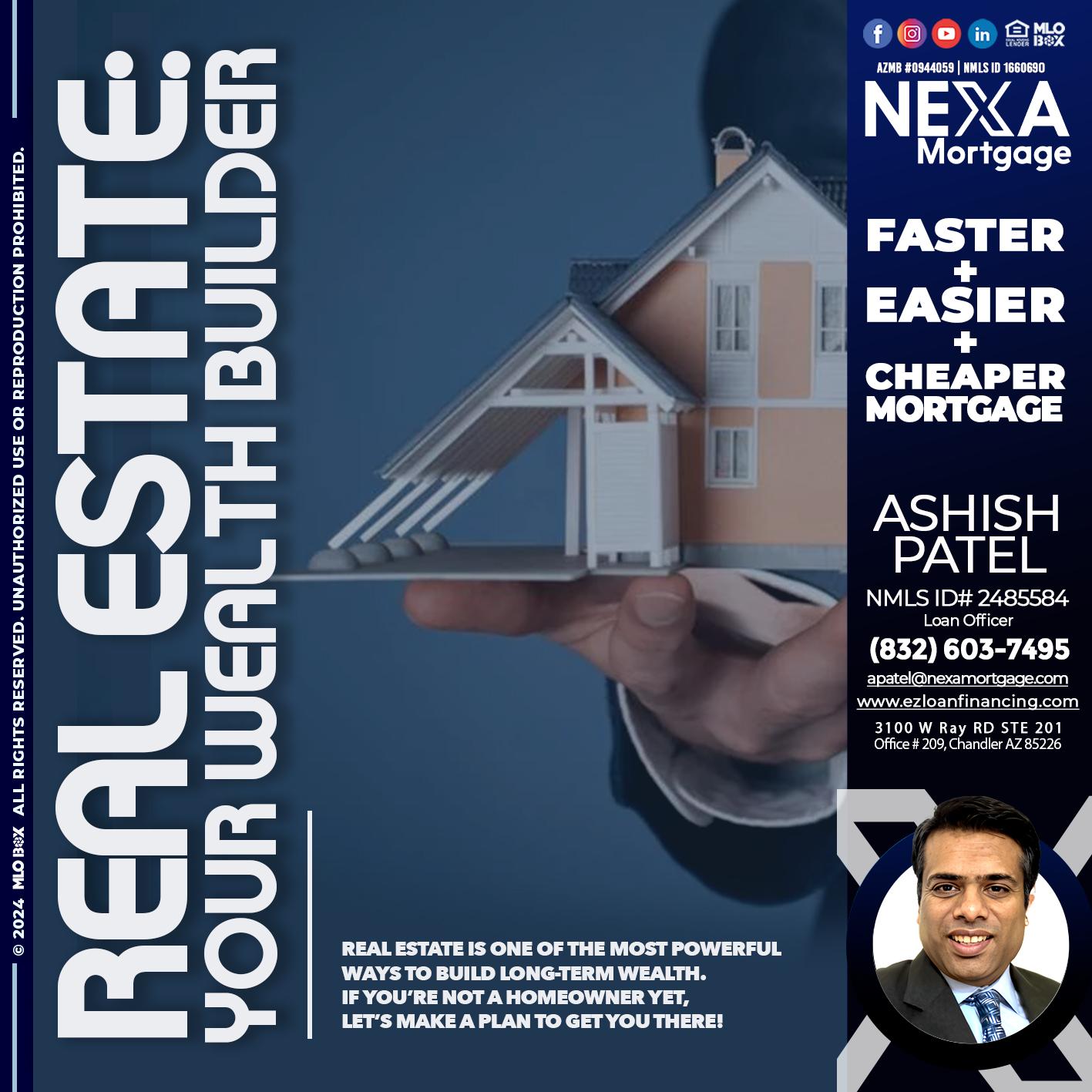 REAL ESTATE FIXED - Ashish Patel -Loan Officer