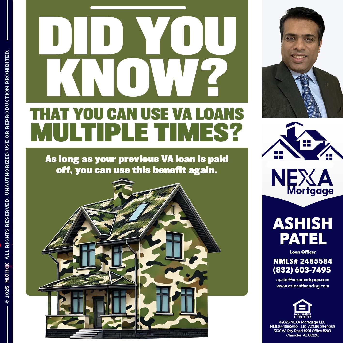 did you know - Ashish Patel -Loan Officer