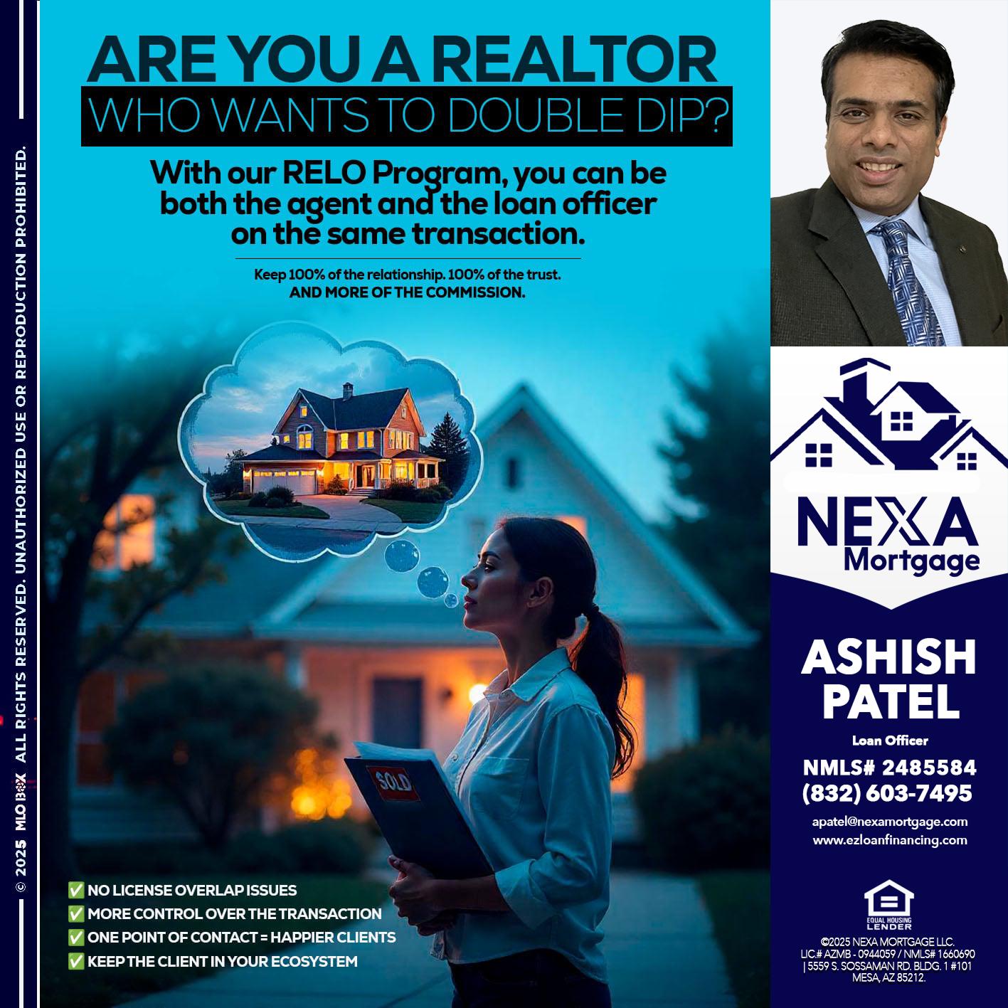 Are you a Realtor? - Ashish Patel -Loan Officer