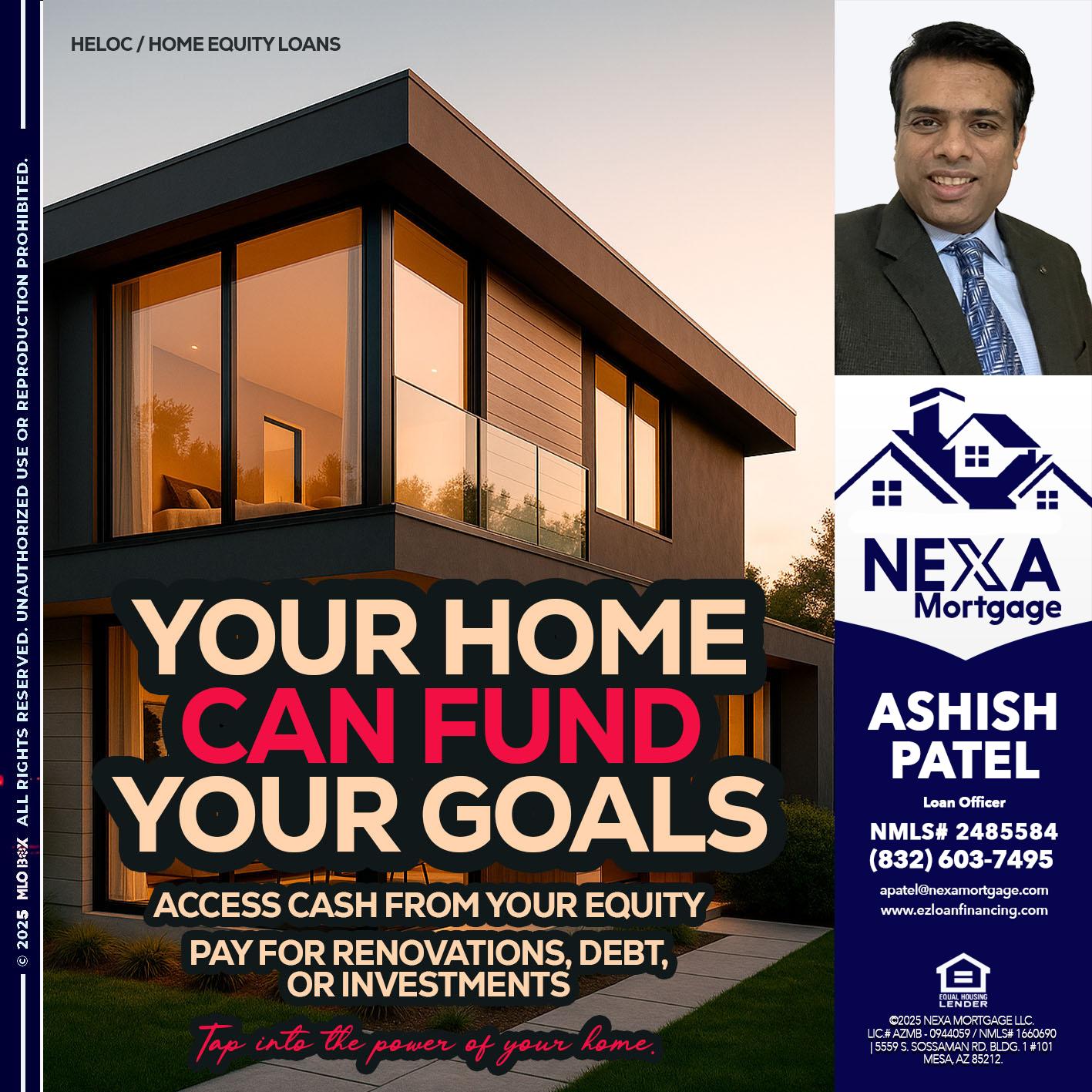 HELOC - Ashish Patel -Loan Officer