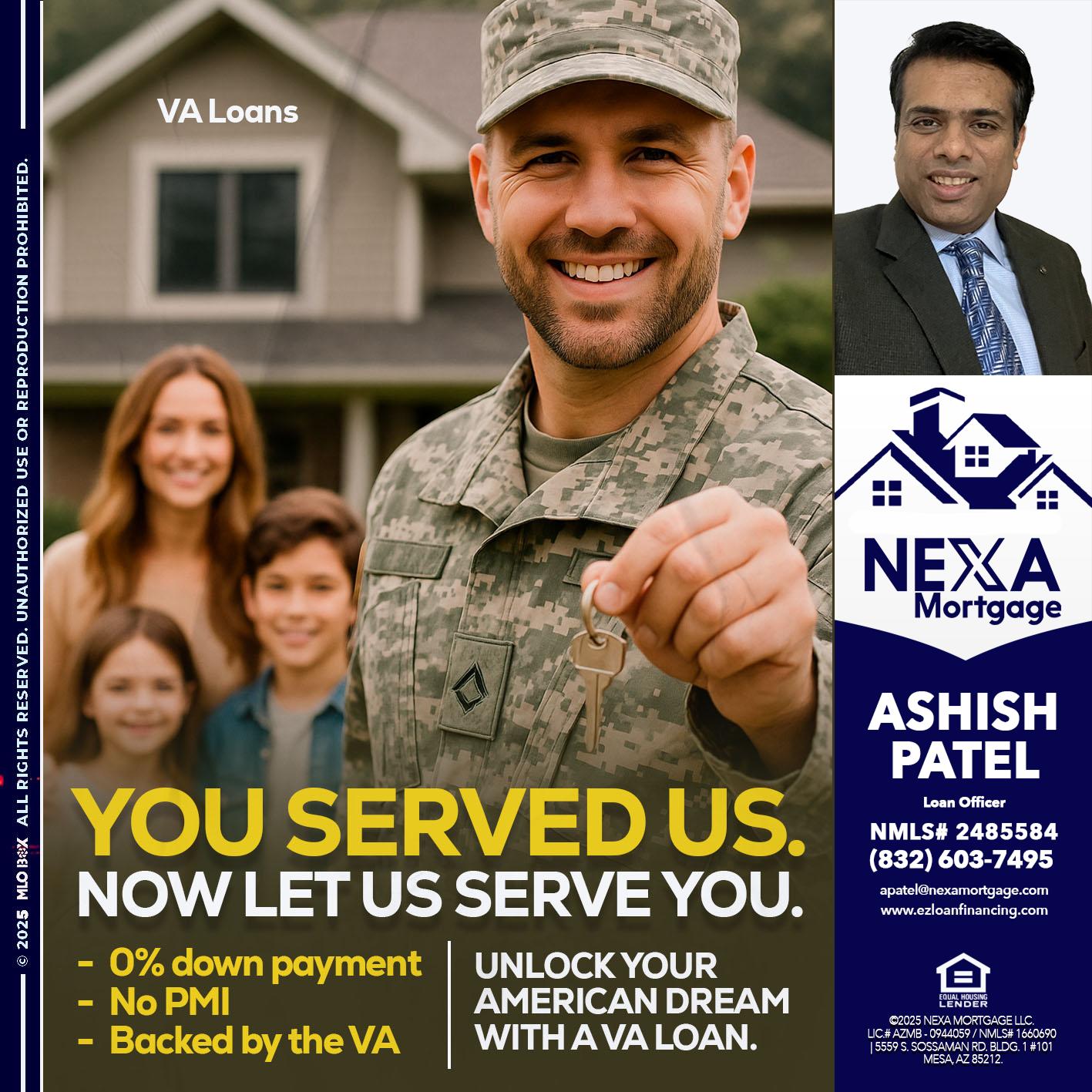 YOU DESERVED - Ashish Patel -Loan Officer