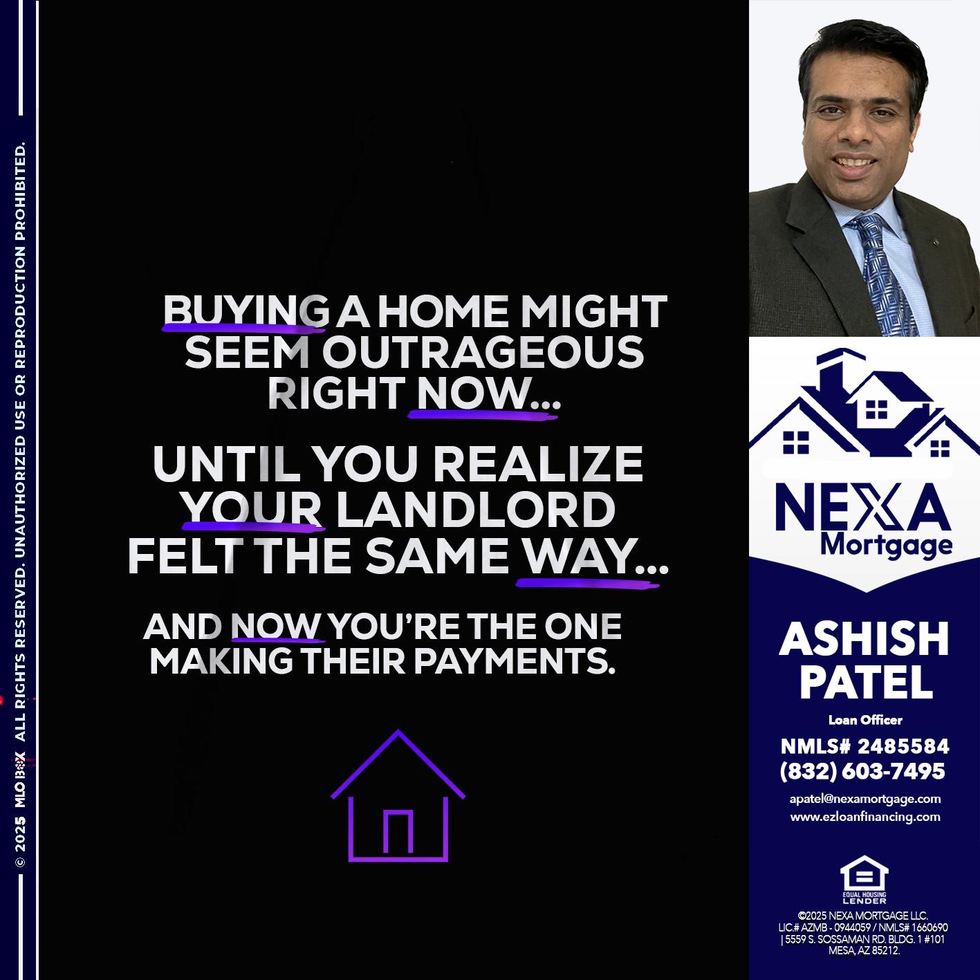 BUYING A HOME - Ashish Patel -Loan Officer