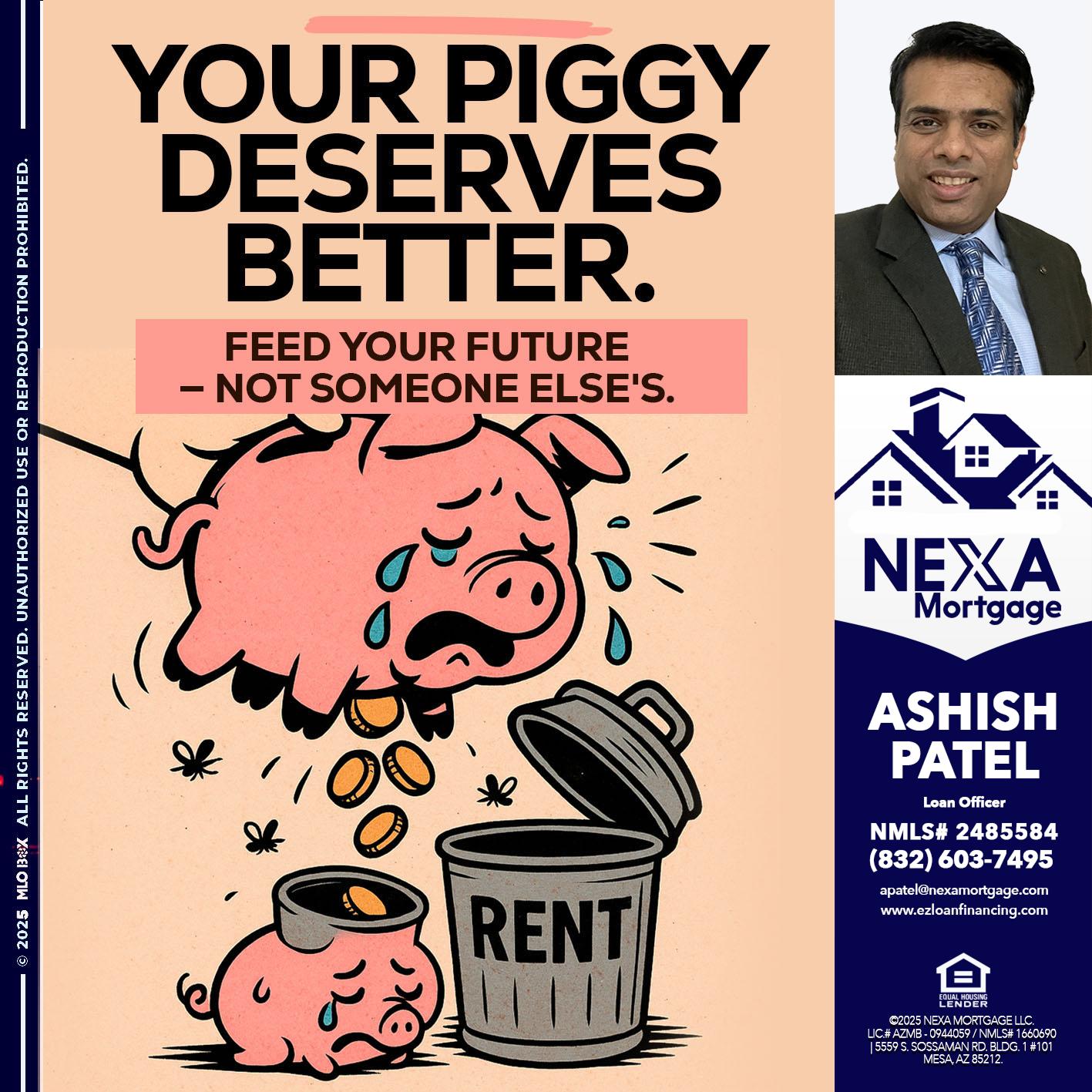 YOUR PIGGY - Ashish Patel -Loan Officer