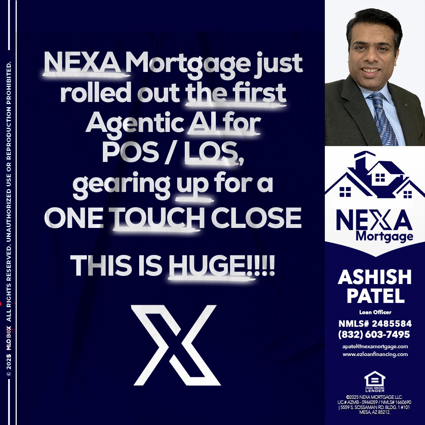 NEXA MORTGAGE - Ashish Patel -Loan Officer
