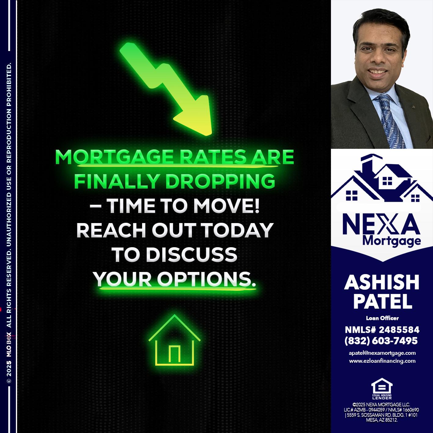 MORTGAGE RATES - Ashish Patel -Loan Officer