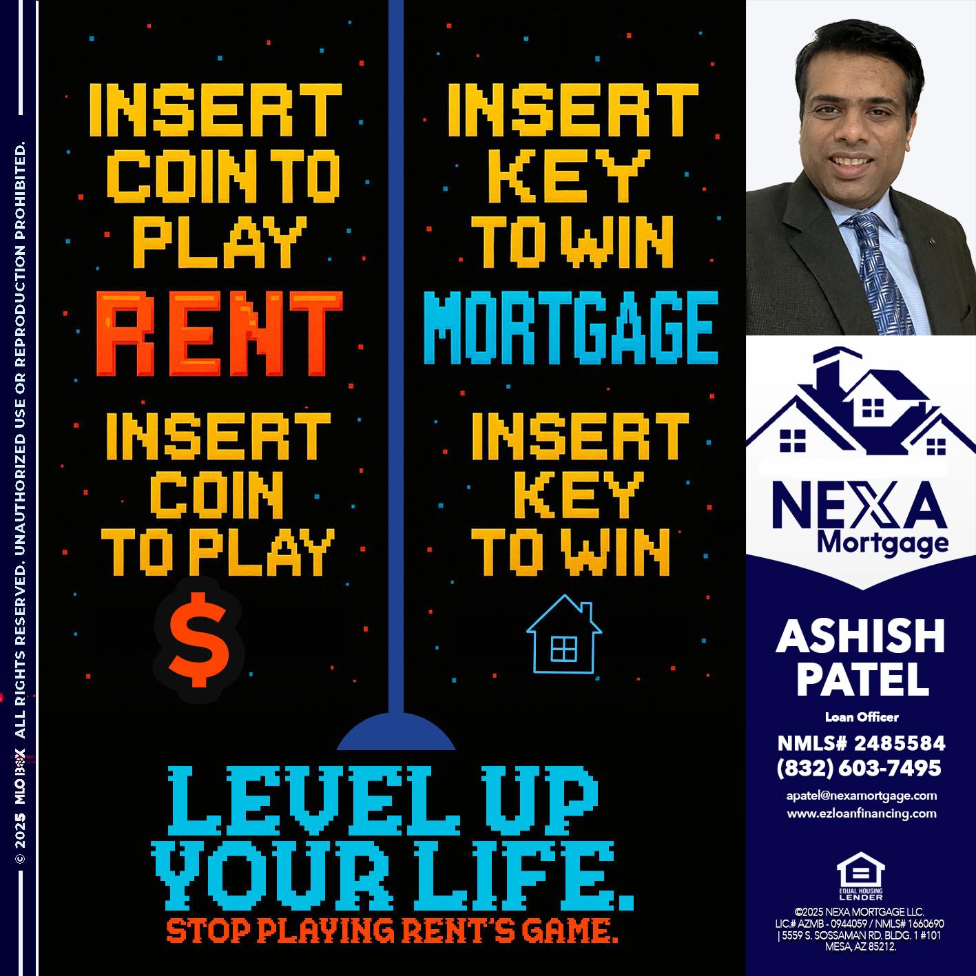 INSERT COIN - Ashish Patel -Loan Officer