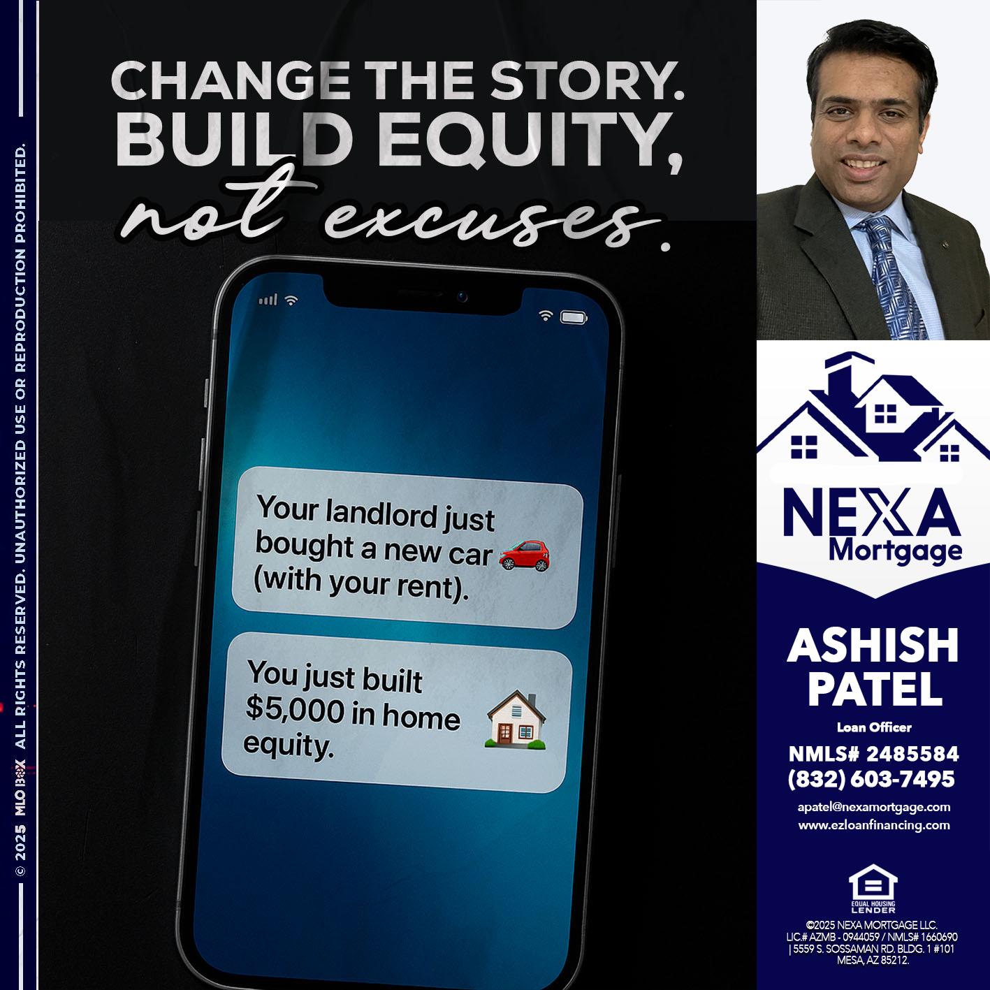 CHANGE THE HISTORY - Ashish Patel -Loan Officer