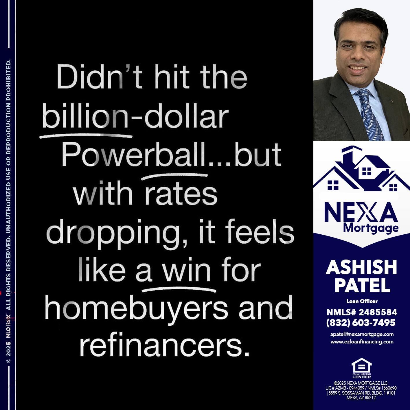 DIDNT HIT - Ashish Patel -Loan Officer