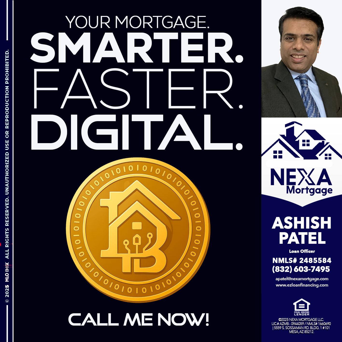 YOUR MORTGAGE - Ashish Patel -Loan Officer