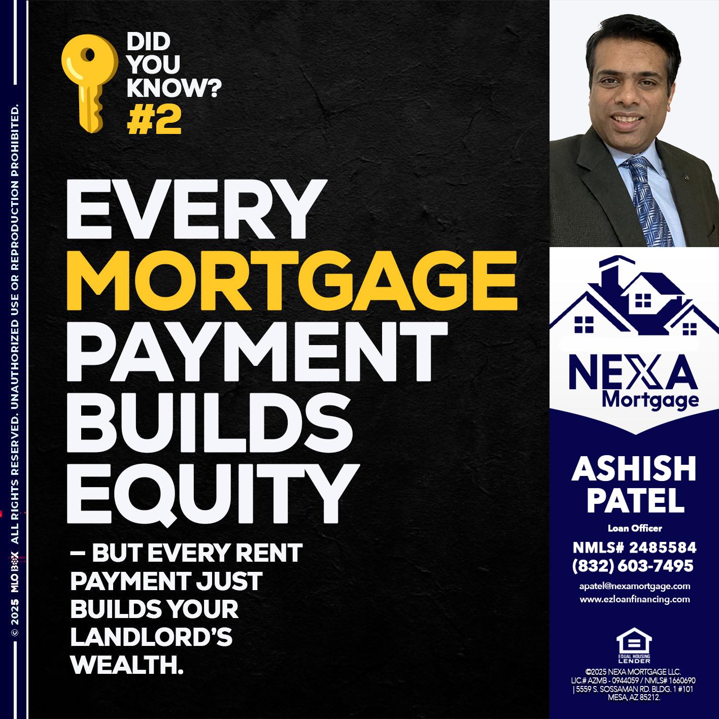 DID YOU KNOW? - Ashish Patel -Loan Officer