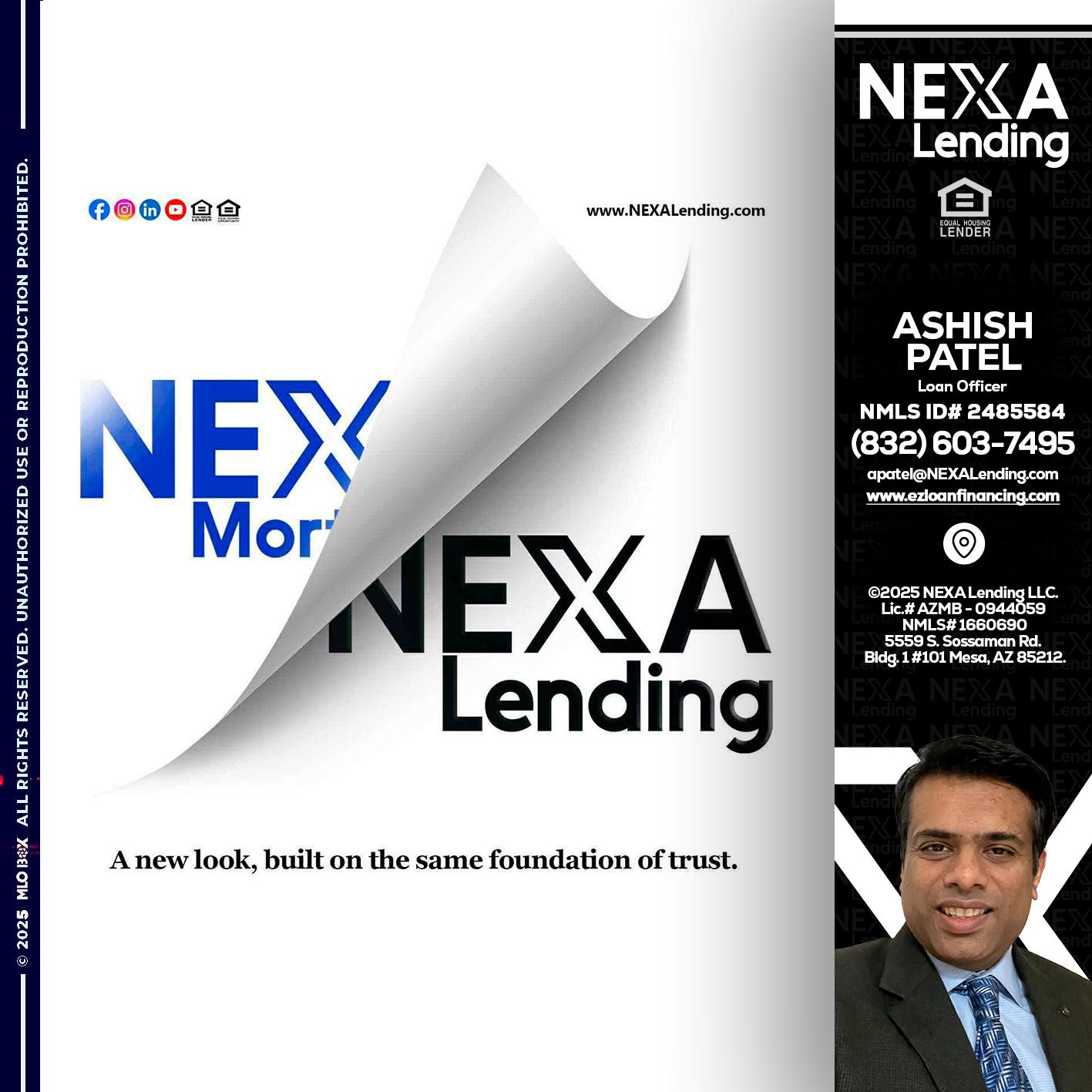 NEXA LENDING - Ashish Patel -Loan Officer