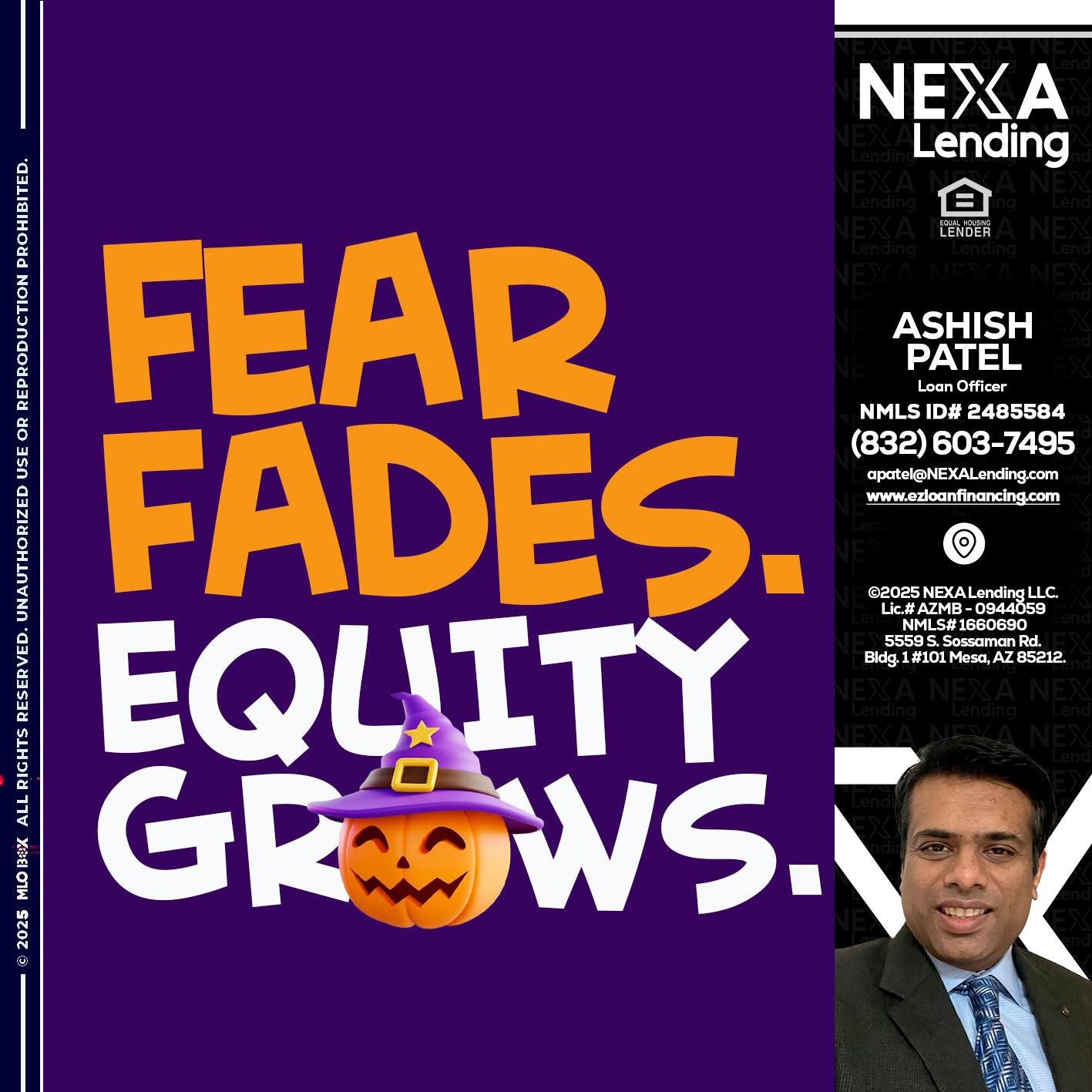FEAR FADES - Ashish Patel -Loan Officer