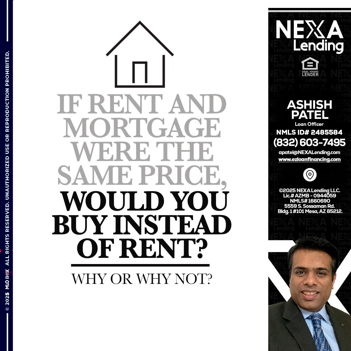 IF RENT - Ashish Patel -Loan Officer