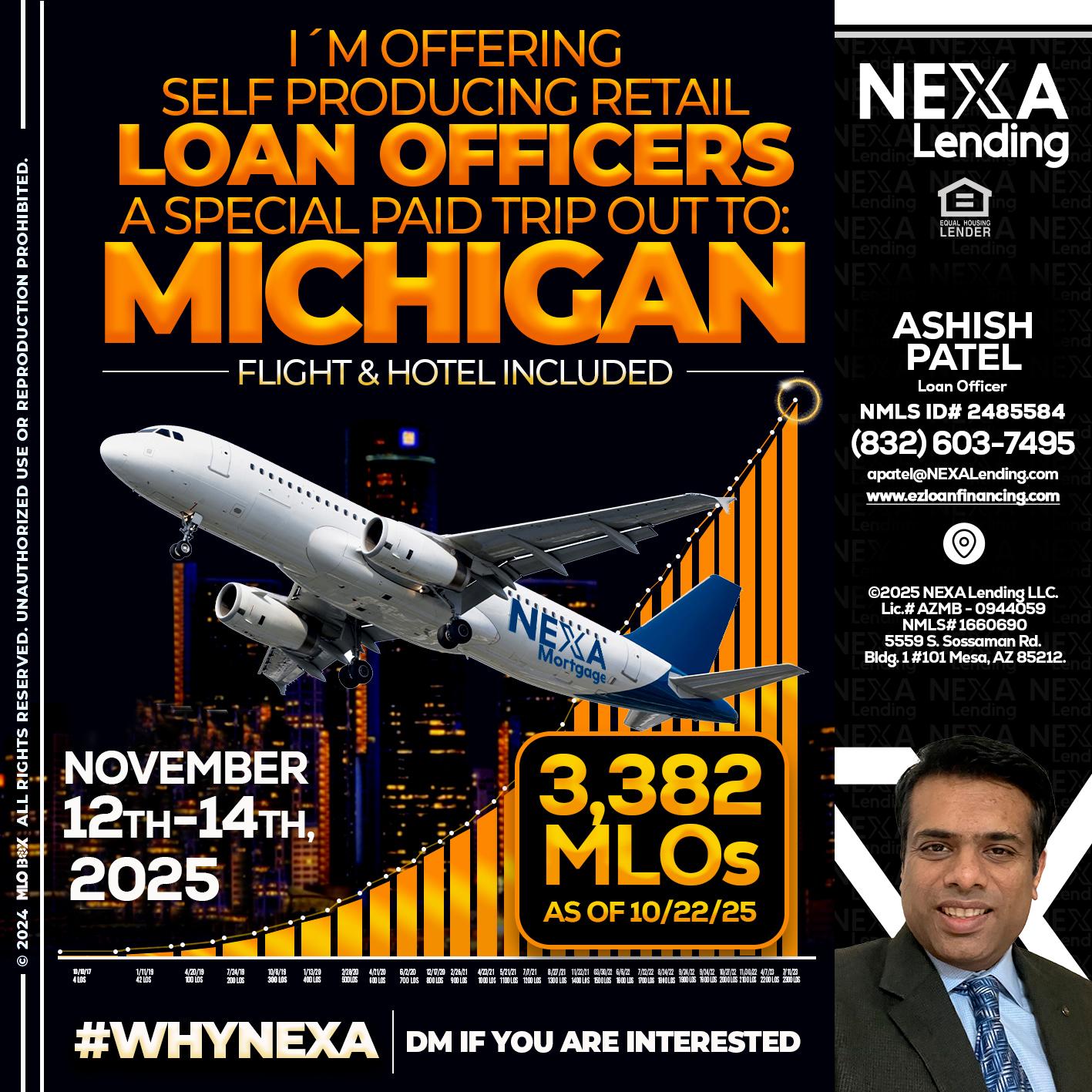 michigan trip - Ashish Patel -Loan Officer