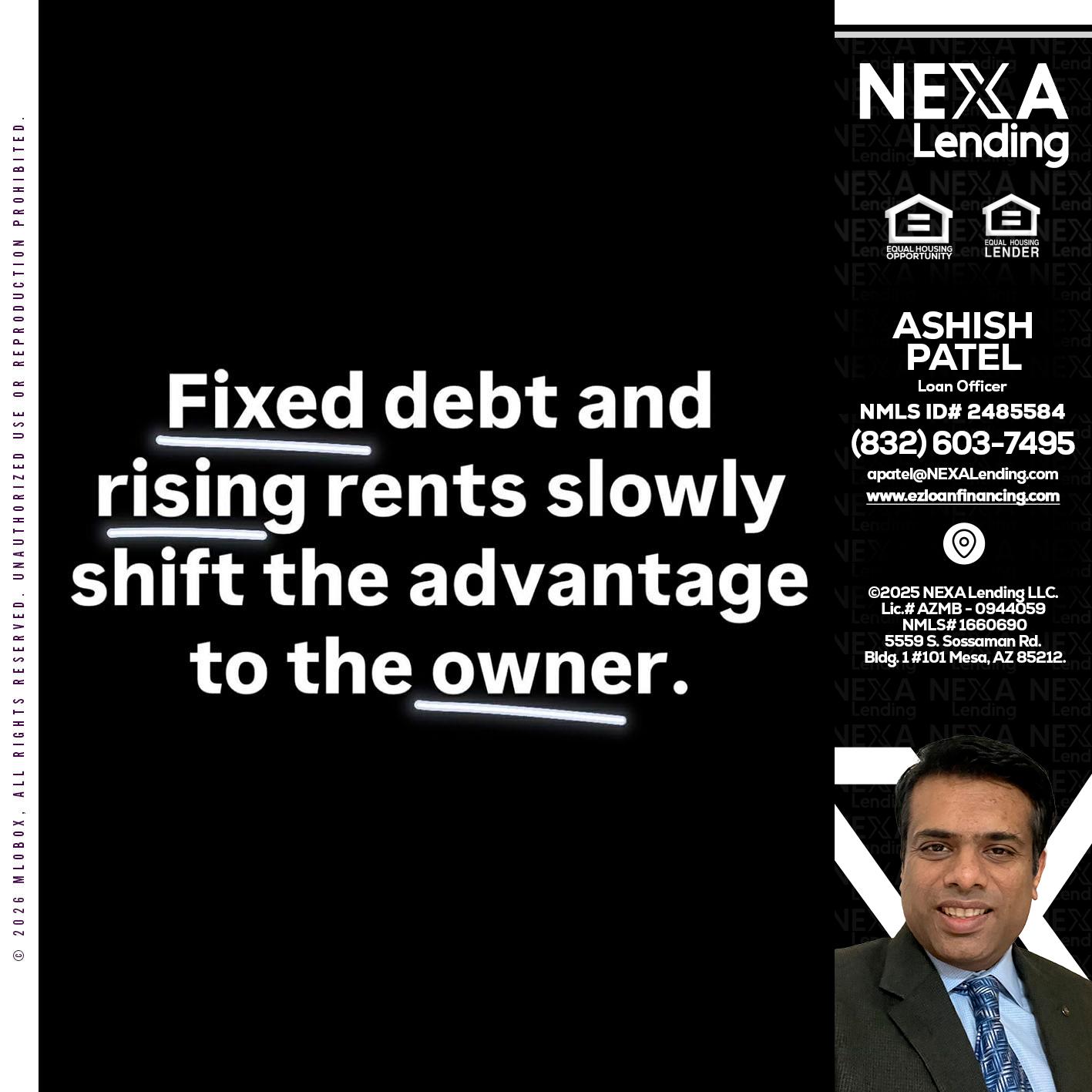 FIXED DEBT - Ashish Patel -Loan Officer
