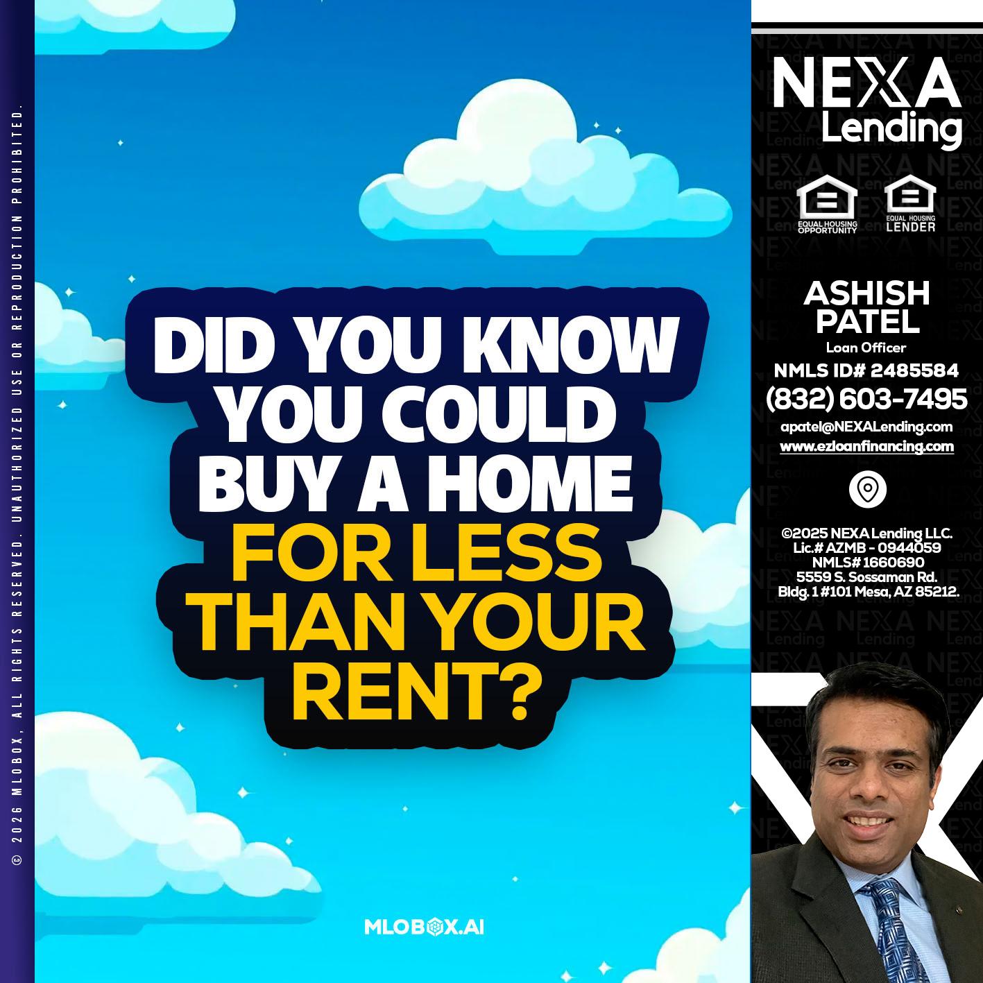 DID YOU KNOW - Ashish Patel -Loan Officer