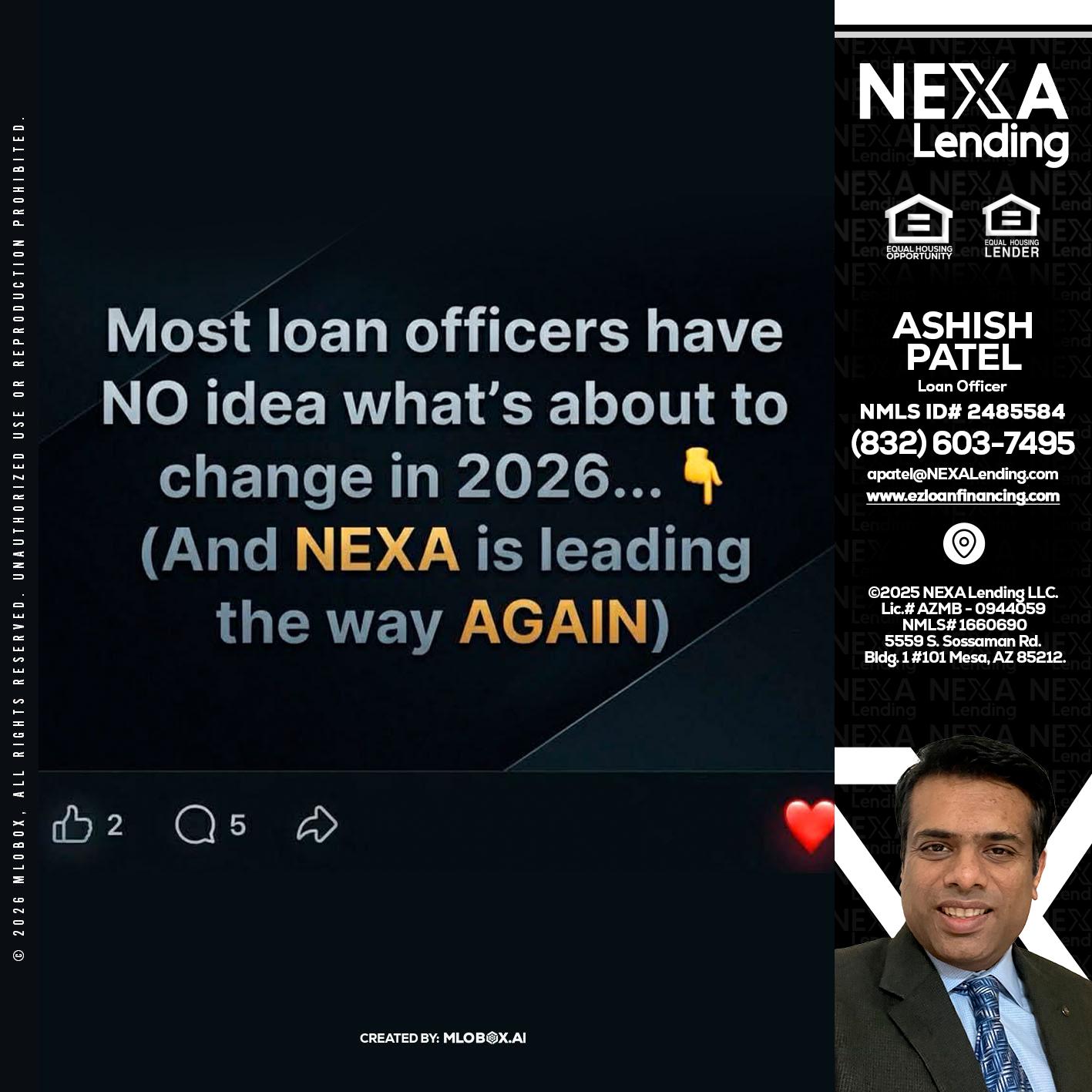 most loan officers - Ashish Patel -Loan Officer