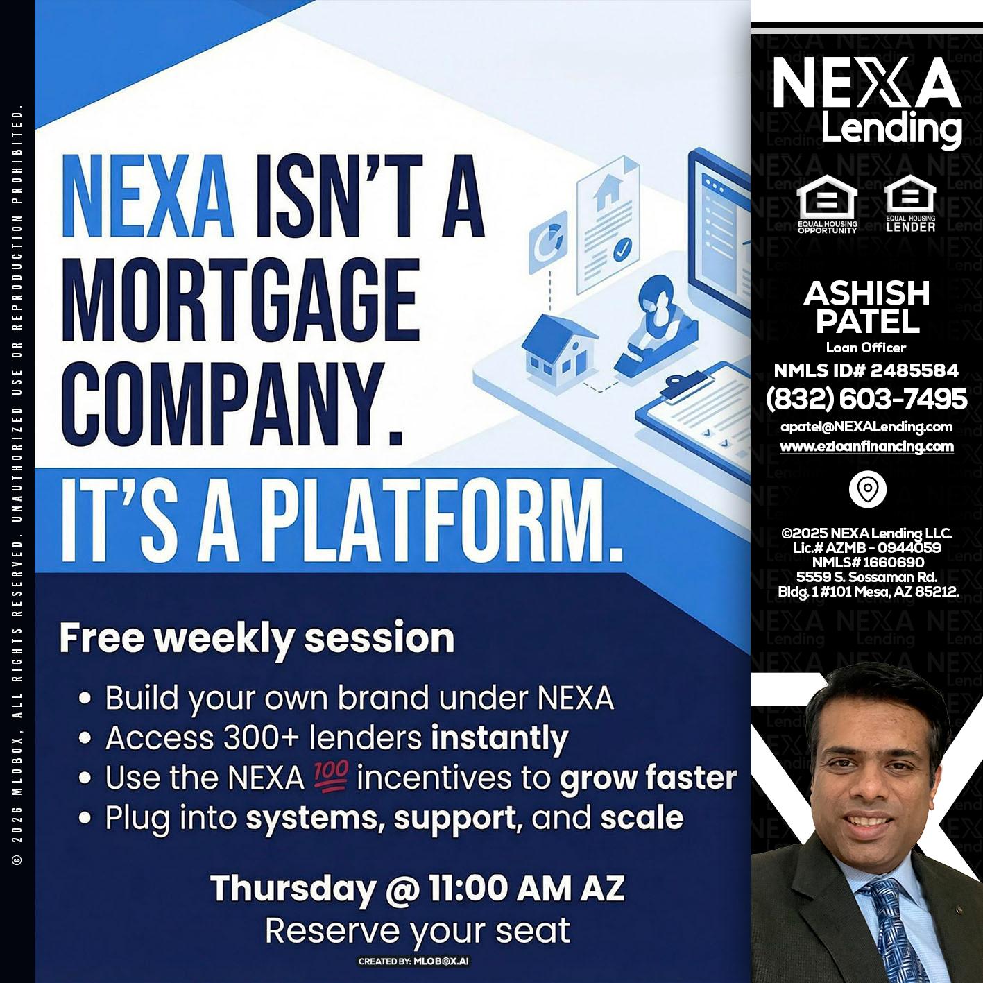 NEXA ISNT - Ashish Patel -Loan Officer
