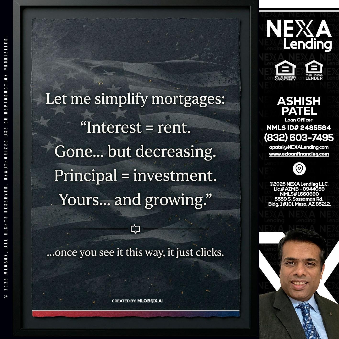 LET ME SIMPLIFY - Ashish Patel -Loan Officer