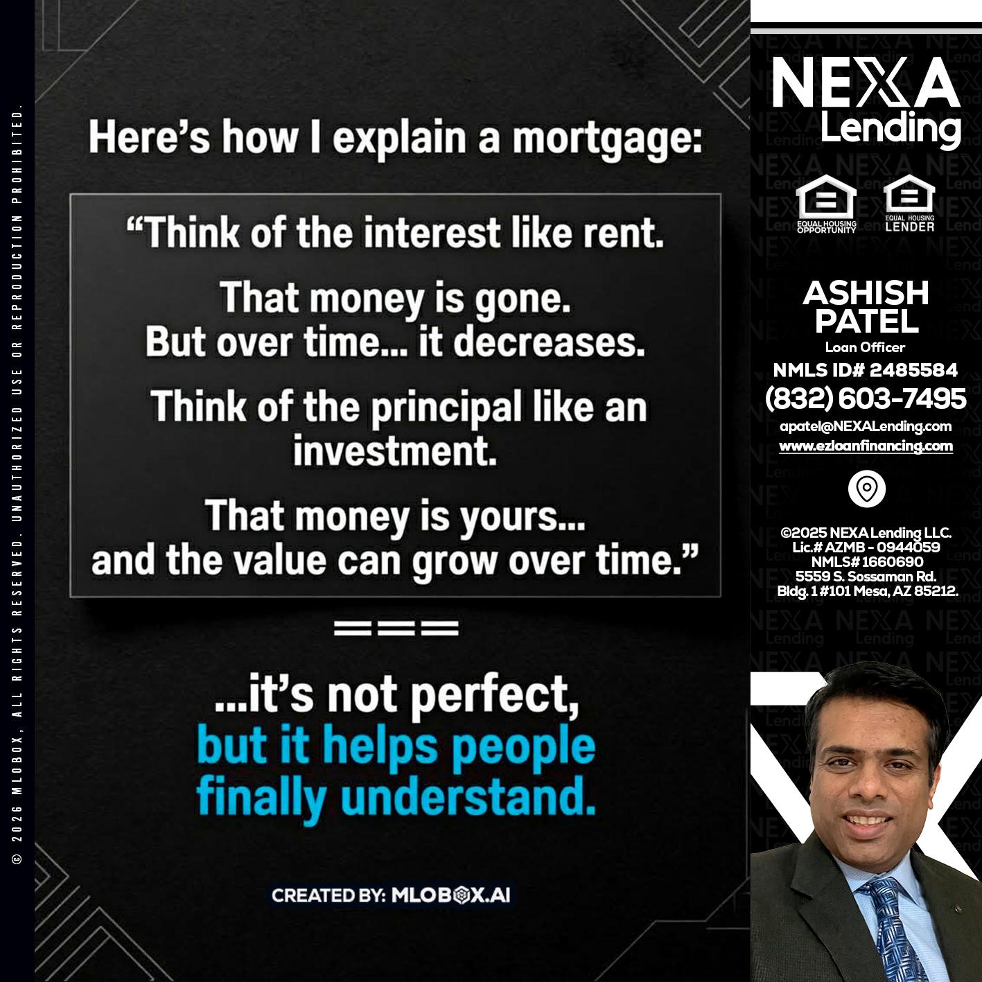 HERES NOW - Ashish Patel -Loan Officer