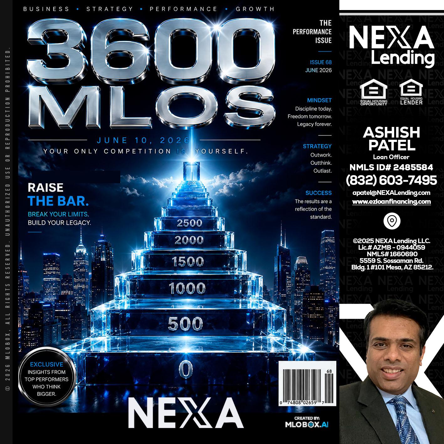 3600 MLOs - Ashish Patel -Loan Officer