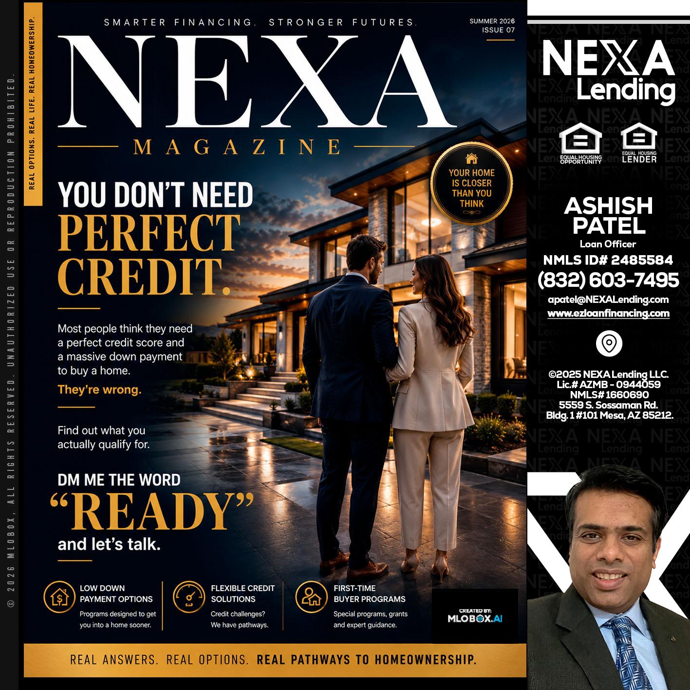 NEXA MAGAZINE - Ashish Patel -Loan Officer