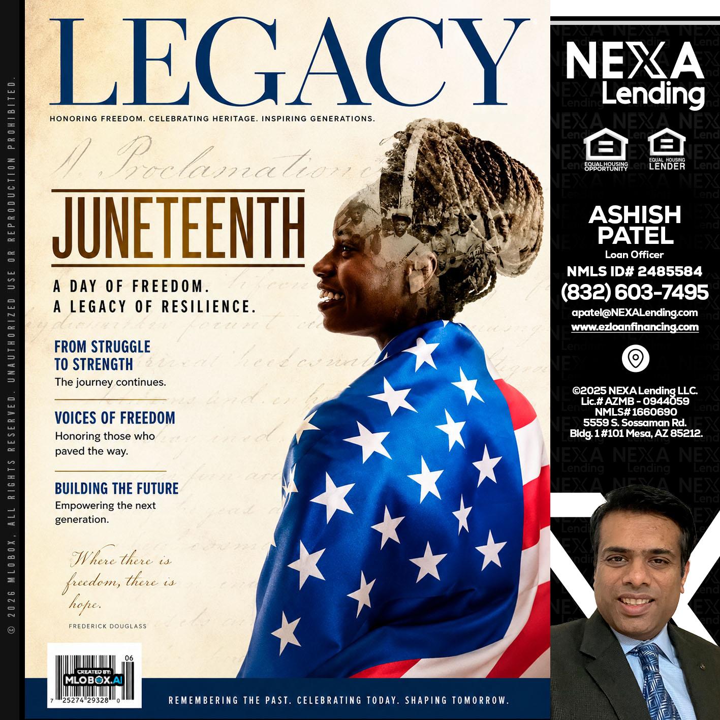 LEGACY - Ashish Patel -Loan Officer