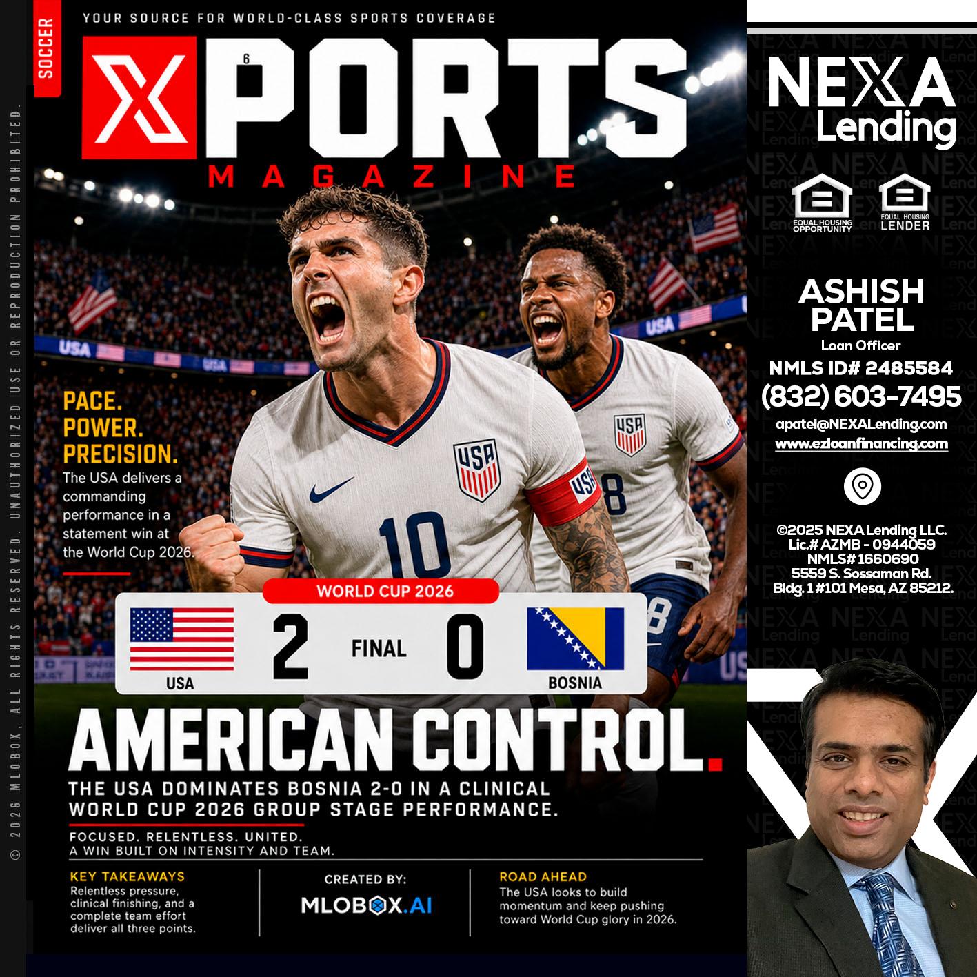 AMERICAN CONTROL - Ashish Patel -Loan Officer