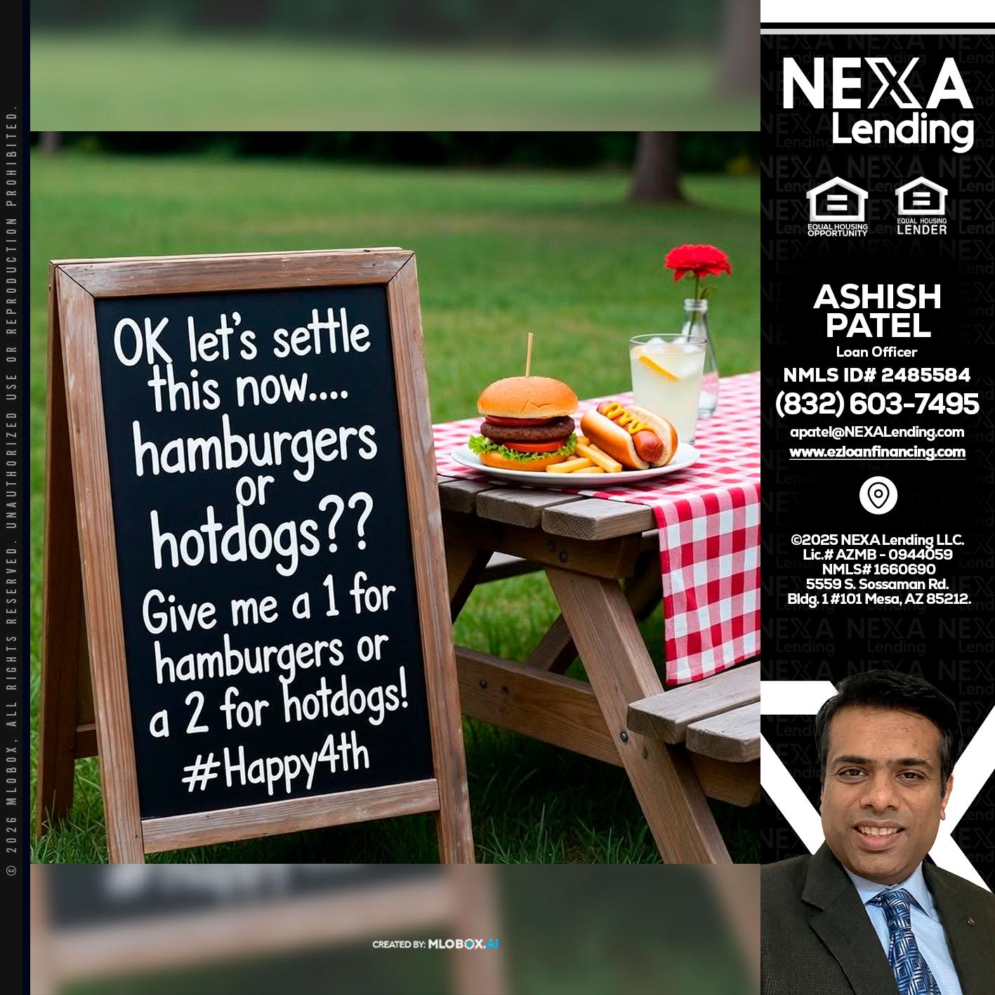 let settle this - Ashish Patel -Loan Officer