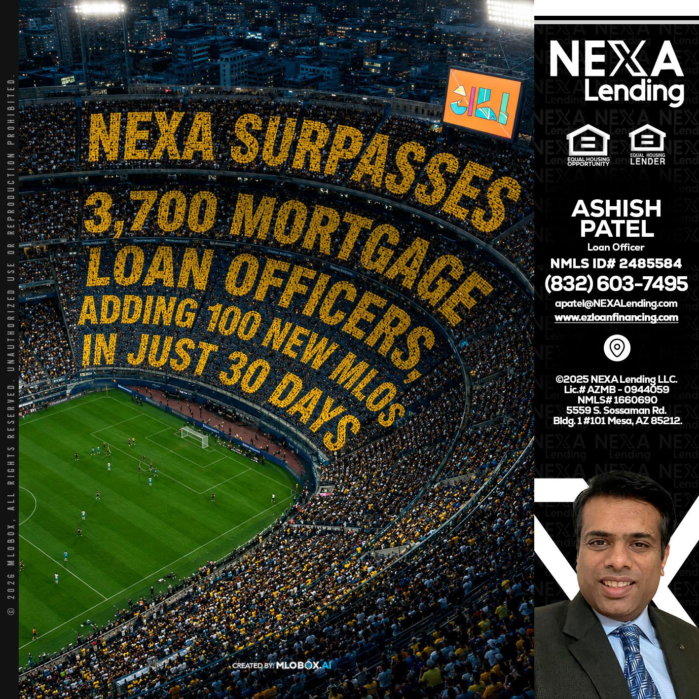 NEXA SURPASSES - Ashish Patel -Loan Officer