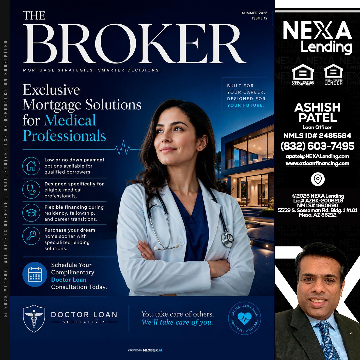 THE BROKER - Ashish Patel -Loan Officer