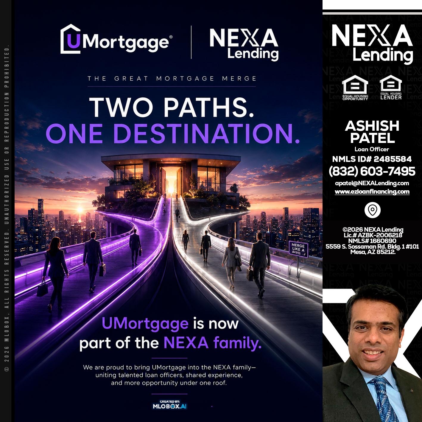 two path - Ashish Patel -Loan Officer