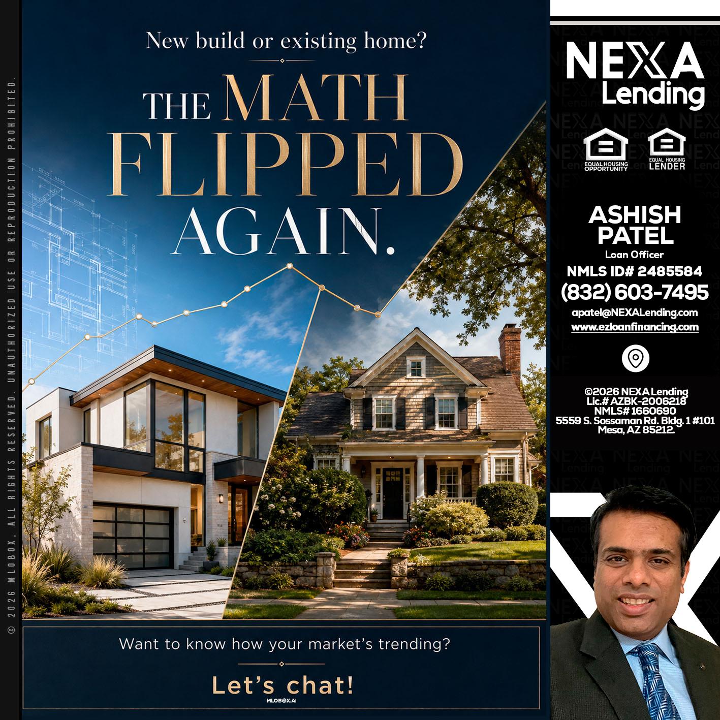 THE MATH FLIPED - Ashish Patel -Loan Officer