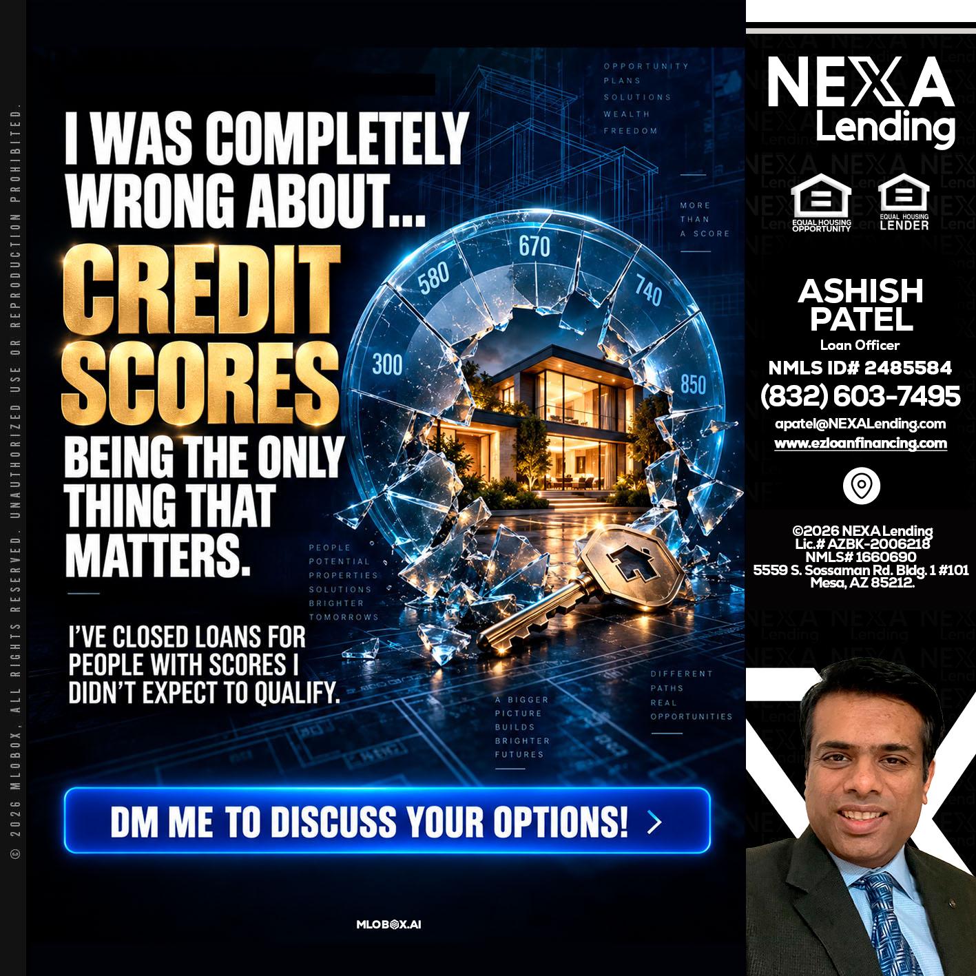 I WAS COMPLETY - Ashish Patel -Loan Officer