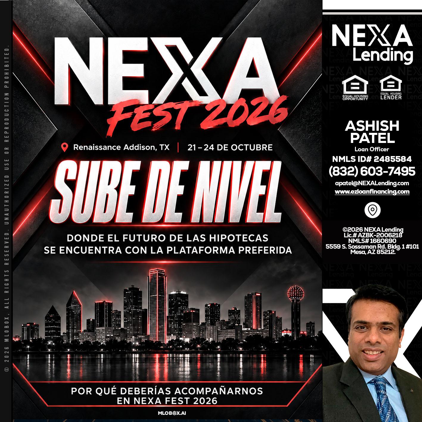 NEXA fest 2026 - Ashish Patel -Loan Officer