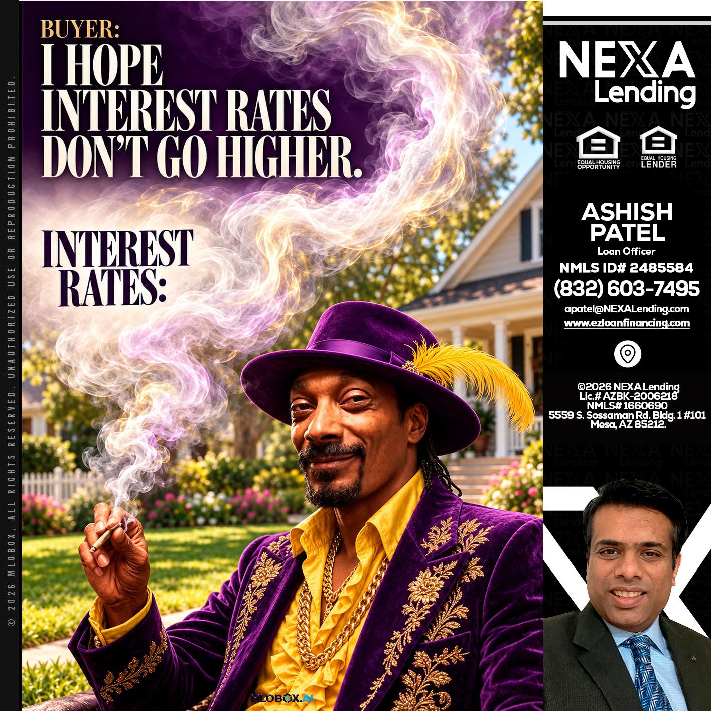 I HOPE RATES - Ashish Patel -Loan Officer