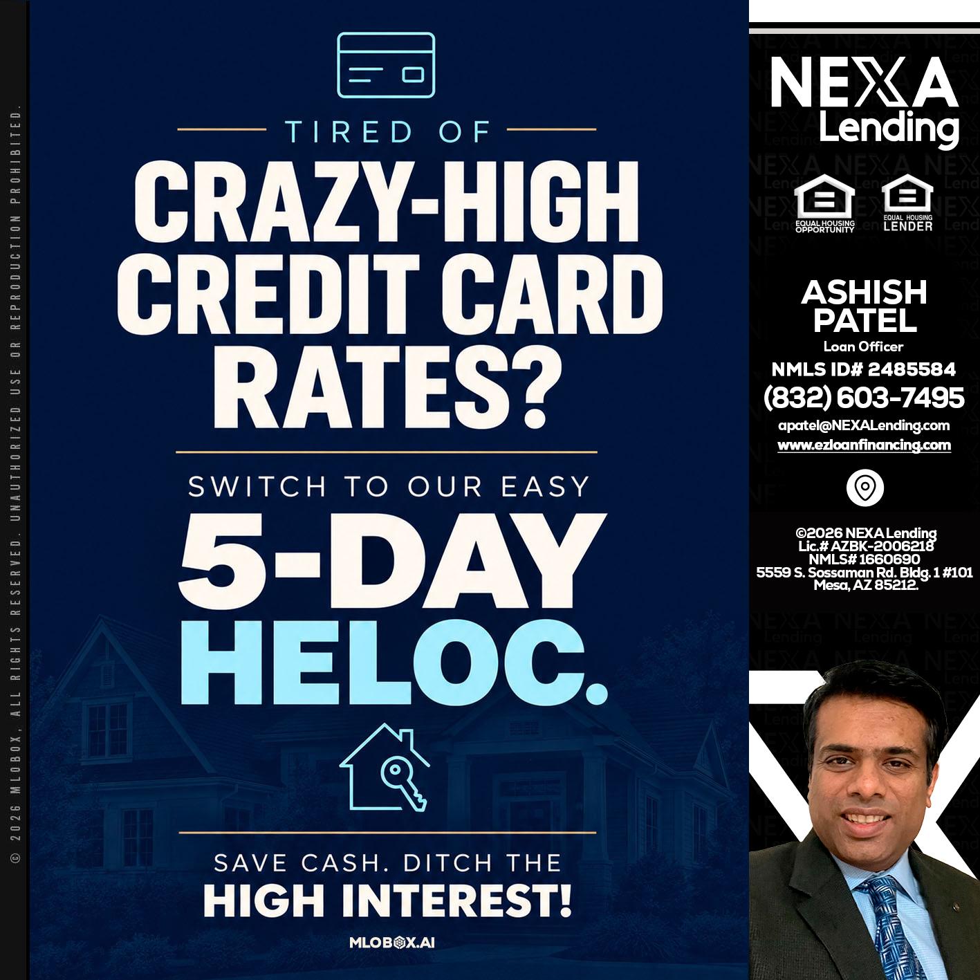crazy high - Ashish Patel -Loan Officer