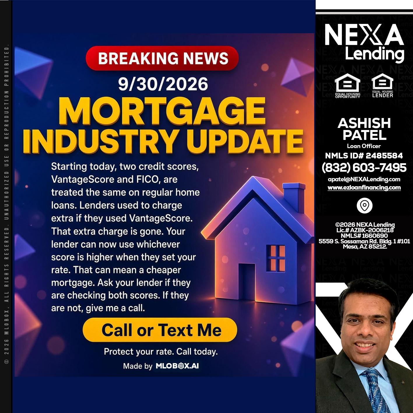 BREAKING NEWS - Ashish Patel -Loan Officer