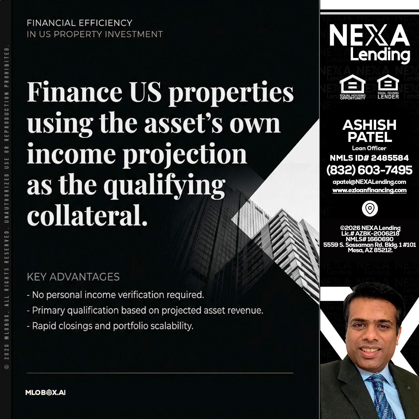 finance US - Ashish Patel -Loan Officer