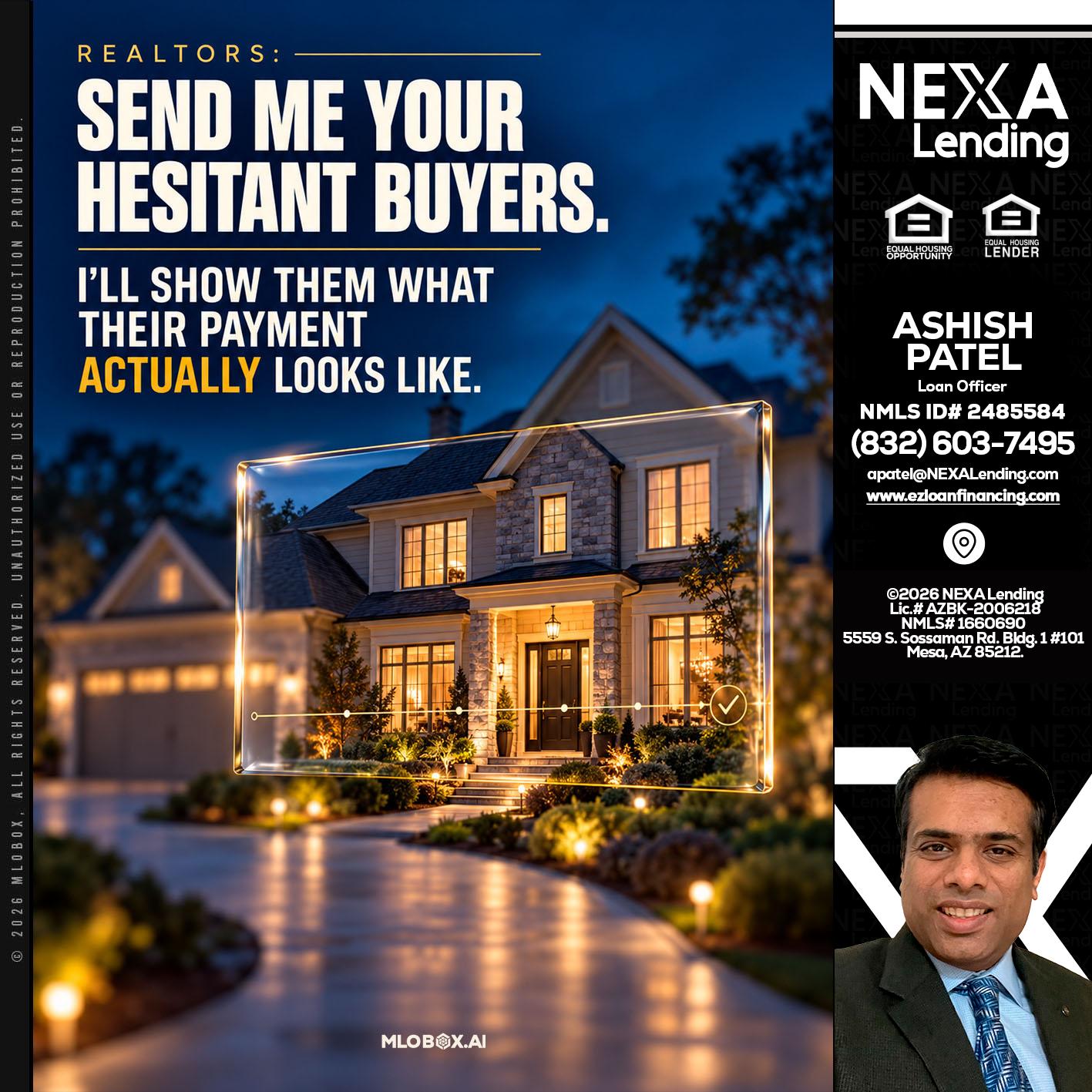 REALTOR - Ashish Patel -Loan Officer